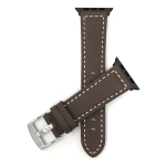 Colour: Brown / Silver Buckle / Black Adapter