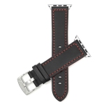 Couleur: Noir et rouge / boucle argentée / Adaptateur argent