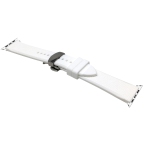 Couleur: Blanc/boucle argentée/Adaptateur argenté