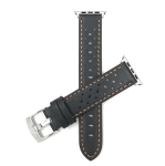 Couleur: Noir et orange / boucle argentée / Adaptateur argent