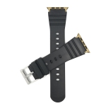 Colour: Black / Silver Buckle / Gold Adapter