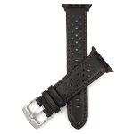Colour: Brown / Silver Buckle / Black Adapter
