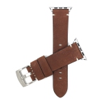 Couleur: Cognac/boucle argentée/adaptateur argent