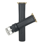 Colour: Black / Silver Buckle / Gold Adapter