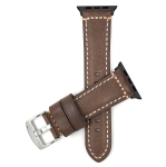 Colour: Brown / Silver Buckle / Black Adapter