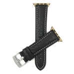 Colour: Black / Silver Buckle / Gold Adapter