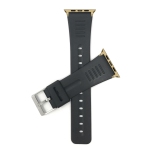Colour: Black / Silver Buckle / Gold Adapter