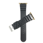 Colour: Black / Silver Buckle / Gold Adapter