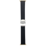 Colour: Black / Silver Buckle / Gold Adapter