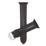 Colour: Brown / Silver Buckle / Black Adapter