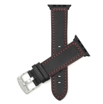 Colour: Black and Red / Silver Buckle / Black Adapter
