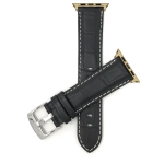 Colour: Black / Silver Buckle / Gold Adapter