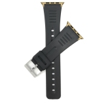 Colour: Black / Silver Buckle / Gold Adapter