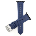 Colour: Blue / Silver Buckle / Black Adapter