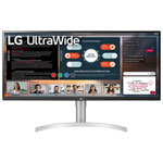 LG 34" Ultrawide FHD 75Hz 5ms GTG IPS LED Monitor (34WN650-W) - Black