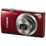 Canon PowerShot ELPH 180 20.0MP 8x Optical Zoom Digital Camera - Red - Open Box