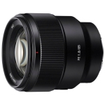 Sony FE 85mm f/1.8 Téléphoto moyenne Portrait Premier objectif - Ouvrir la boîte