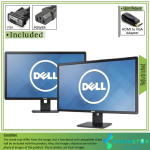Refurbished-"Lot of Two" Dell E2214H 22" LED LCD Widescreen Monitor