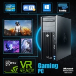 Refurbished HP Z220 Gaming Workstation Tower, Intel i7 3770 3.4GHz/16GB/New 480GB SSD+1TB/Nvidia GTX1650/Win 10 Home