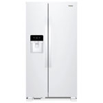 Whirlpool 33" 21.4 Cu. Ft. Side-By-Side Refrigerator (WRS331SDHW) - White - Open Box - Perfect Condition