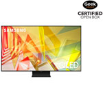 Open Box - Samsung 65" 4K UHD HDR QLED Tizen Smart TV (QN65Q90TAFXZC) - 2020 - Titan Black - Great for Streaming