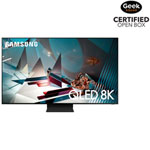 Open Box - Samsung 65" 8K UHD HDR QLED Tizen Smart TV (QN65Q800TAFXZC) - 2020 - Titan Black