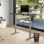 Height Adjustable Standing Desk, Three-Stage Control Desk, Made In USA