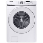 Open Box (Perfect Condition) Samsung 5.2 Cu. Ft. (IEC) Front Load Washer (WF45T6000AW/A5) - White