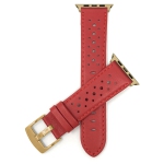 Colour: Red / Gold Buckle / Gold Adapter