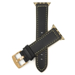 Colour: Black and Yellow / Gold Buckle / Gold Adapter