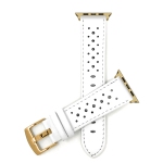 Colour: White / Gold Buckle / Gold Adapter