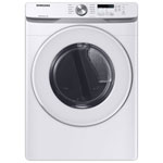 Samsung 7.5 Cu. Ft. Electric Dryer (DVE45T6005W/AC) - White - Open Box - Scratch & Dent