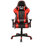 Naz Pro Ergonomic Faux Leather Gaming Chair - Red/Black