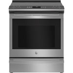 GE Profile 30" 5.3 Cu. Ft. True Convection Slide-In Electric Air Fry Range (PSS93YPFS) - Stainless