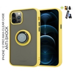 ALIGNFIT iPhone 12 Pro Max Case with Ring, Translucent Rotation Finger Ring Kickstand Magnetic Car Mount Case For iPhone with Free Phone Holder (FREE SHIPPPING)