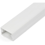 StarTech Cable Management Raceway w/Adhesive Tape 39in - Network Cable Hider Kit - Solid Wire Duct System - Power Cord
