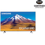 Open Box - Samsung 75" TU6900 4K UHD HDR LED Tizen Smart TV (UN75TU6900FXZC) - 2020 - Titan Grey - Great for Streaming & Gaming
