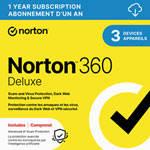 Norton 360 Deluxe (PC/Mac) - 3 Devices - 25GB Cloud Backup - 1-Year Subscription - Digital Download