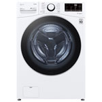 LG 5.2 Cu. Ft. (IEC) Lave-linge à chargement frontal avec ThinQ, 6Motion, ColdWash, et vapeur - Étoile énergétique (WM3600HWA) - blanc