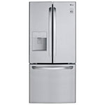 LG 30" 21.8 Cu. Ft. French Door Refrigerator (LRFWS2200S) - Stainless - Open Box - Perfect Condition