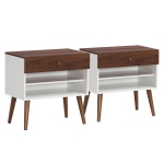 Colour: Walnut/White
