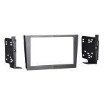 Metra 95-3107G Double DIN Gray Stereo Dash Kit
