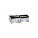 Cyber Power UPS Model OR1000LCDRM1U Compatible - High-Rate Discharge Series Replacement Battery Backup Set - UPSANDBATTERY™