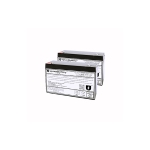 Cyber Power UPS Model UR500RM1U Compatible - High-Rate Discharge Series Replacement Battery Backup Set - UPSANDBATTERY™