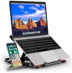 Besign LS01 Adjustable Laptop Stand, Ergonomic Riser Notebook Computer Holder Stand Compatible with Air, Pro, Dell XPS,