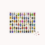 LEGO Minifigure Puzzle Game