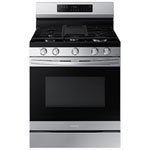 Samsung 30" 6.0 Cu. Ft. Convection de ventilateur Gaz autonome Air Gamme de frites (NX60A6511SS) - Inox