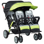Foundations Sport Quad Stroller - Lime