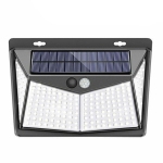 ISTAR Solar Motion Sensor Lights Outdoor, 208 LED Courtyard Wall Lights, Wireless Sensor Security Flood Lights, 270° Wide Angle Lighting, IP65 Waterproof Night Lights (2 Pack)