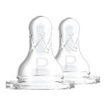 Dr. Brown's Preemie Narrow Nipple 2-Pack